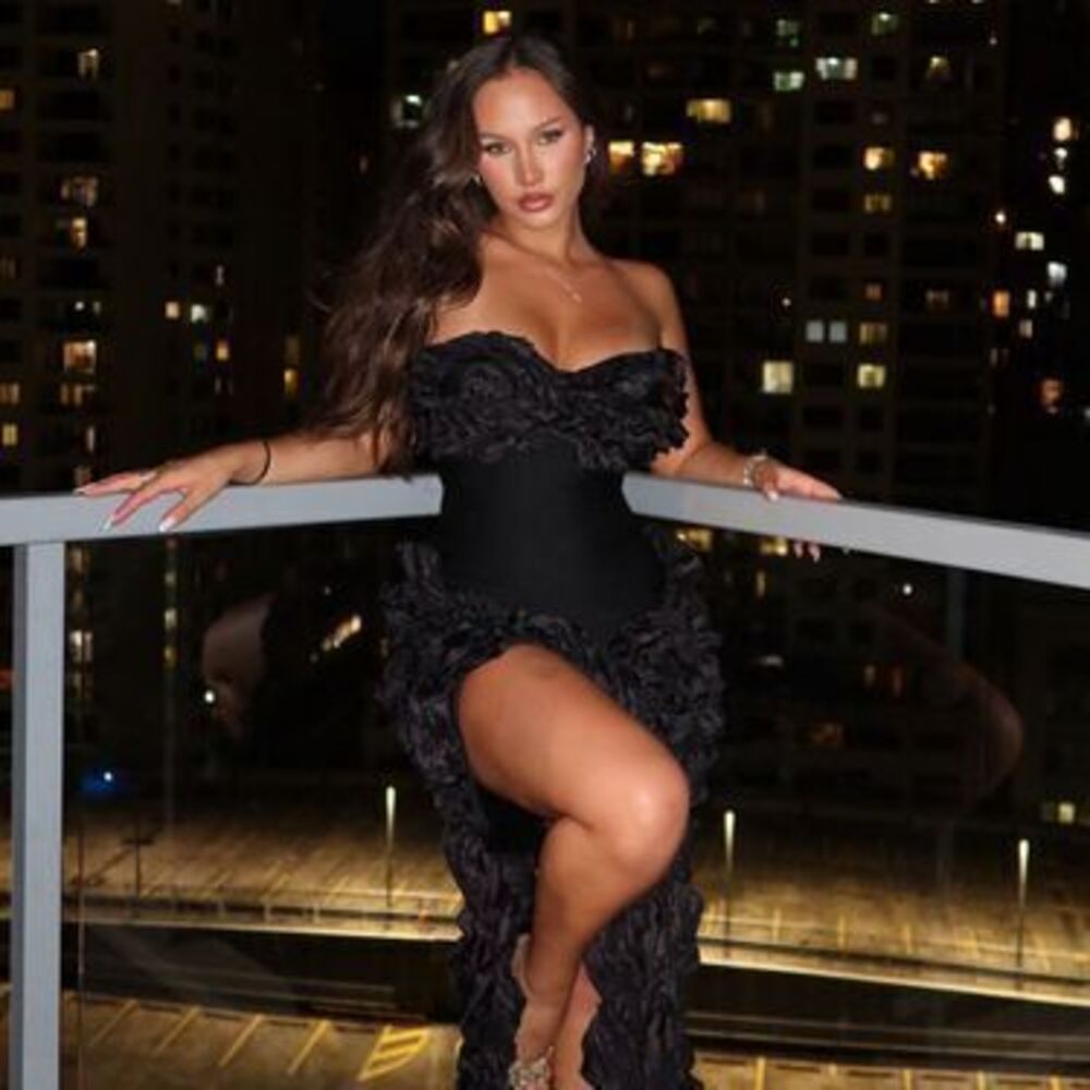 Leila Bandage Mini Dress - Black - M